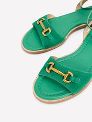 Boden Green Iris Snaffle Flat Sandals - Image 5 of 5