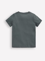 Boden Grey 100% Cotton Glow In The Dark T-Shirt - Image 2 of 3