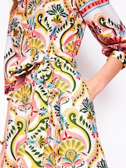 Boden Multi Clara 100% Cotton Shirt Dress - Image 3 of 7
