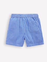 Boden Blue Chrome Double Cloth Shorts - Image 2 of 3