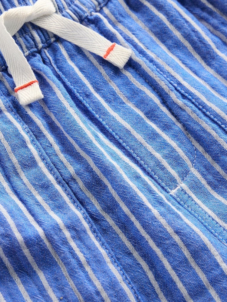 Boden Blue Chrome Double Cloth Shorts - Image 3 of 3