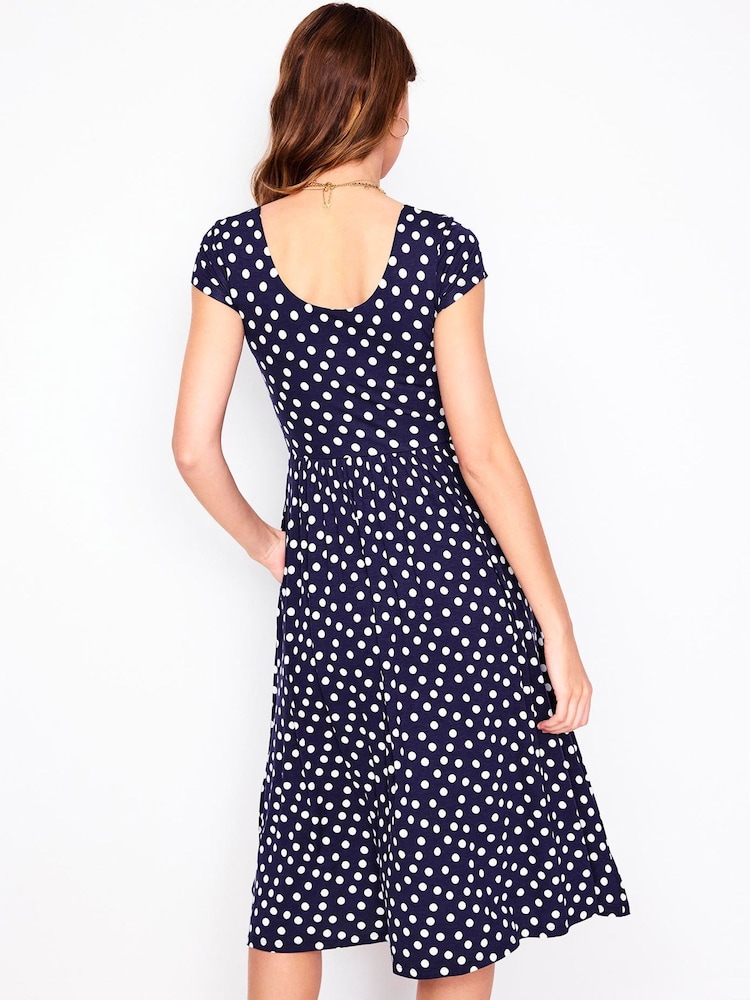 samantha scoop jersey dress Buy Boden Blue Samantha Scoop Jersey Dress from Next Luxembourg