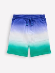 Boden Blue Tie Dye 100% Cotton Shorts - Image 1 of 3