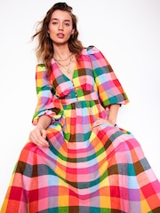 Boden Multi Lola Blouson Maxi Dress - Image 1 of 5