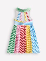 Listra de arco-íris - Vestido Boden Harlow com detalhe nas costas 100% algodão - Imagem 3 de 4