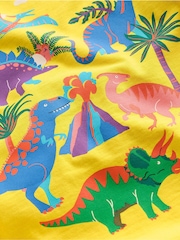 Boden Yellow 100% Cotton Front & Back Graphic T-Shirt - Image 3 of 3