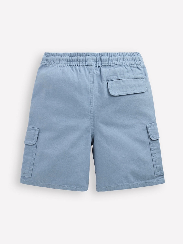 Boden Blue 100% Cotton Everyday Cargo Shorts - Image 2 of 3