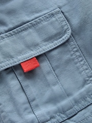 Boden Blue 100% Cotton Everyday Cargo Shorts - Image 3 of 3