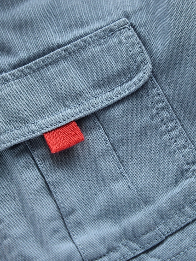 Boden Blue 100% Cotton Everyday Cargo Shorts - Image 3 of 3