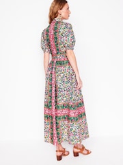 Boden Green Alexa 100% Cotton Maxi Shirt Dress - Image 4 of 7