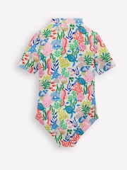 Boden Orange Short Sleeved Swimsuit - Image 2 of 3