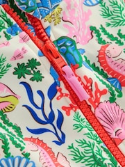 Boden Orange Short Sleeved Swimsuit - Image 3 of 3