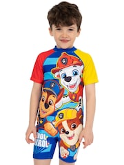 Character Blue PAW Patrol Chase, Rubble And Marshall Swimsuit - Image 1 of 11