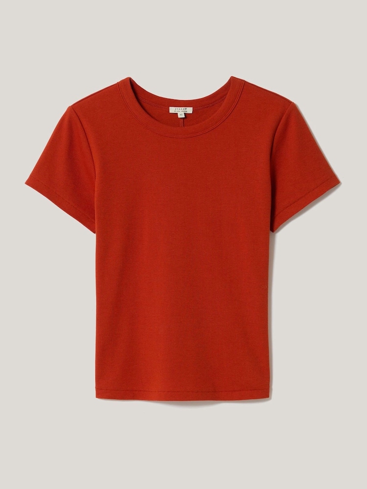 Jigsaw Orange Baby Fine T-Shirt - Image 5 of 5