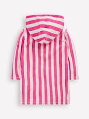 Boden Pink Mara Towelling Throw-On Robe - Image 2 of 3