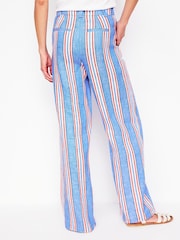 Boden Blue Westbourne Linen Trousers - Image 2 of 6