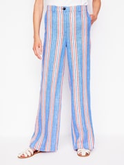 Boden Blue Westbourne Linen Trousers - Image 3 of 6