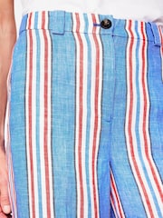 Boden Blue Westbourne Linen Trousers - Image 5 of 6