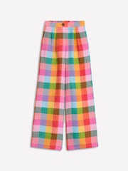 Boden Multi Dulwich 100% Linen Trousers - Image 8 of 8
