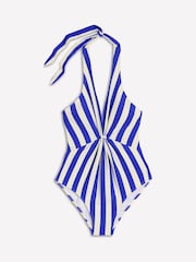 Boden Blue Ruched Loop Swimsuit - Image 5 of 6