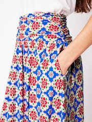 Boden Blue Rosaline Jersey Skirt - Image 2 of 5