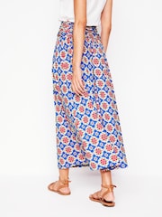Boden Blue Rosaline Jersey Skirt - Image 3 of 5