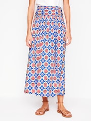 Boden Blue Rosaline Jersey Skirt - Image 4 of 5