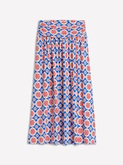 Boden Blue Rosaline Jersey Skirt - Image 5 of 5