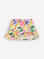 Boden Pink Tiered 100% Cotton Jersey Skirt - Image 3 of 4