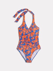 Boden Orange Levanzo Halter Swimsuit - Image 6 of 7