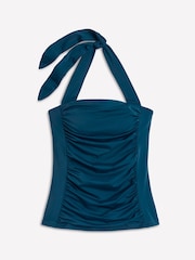 Boden Blue Kythira Ruched Tankini - Image 5 of 6