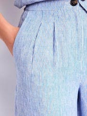 Boden Blue Dulwich 100% Linen Trousers - Image 6 of 8