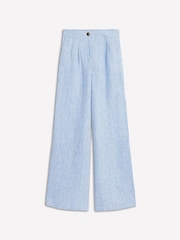 Boden Blue Dulwich 100% Linen Trousers - Image 8 of 8