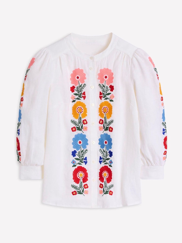Boden White Alicia Top - Image 8 of 8