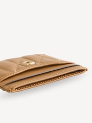 COACH Brown Quilted Card Case - Image 6 of 6