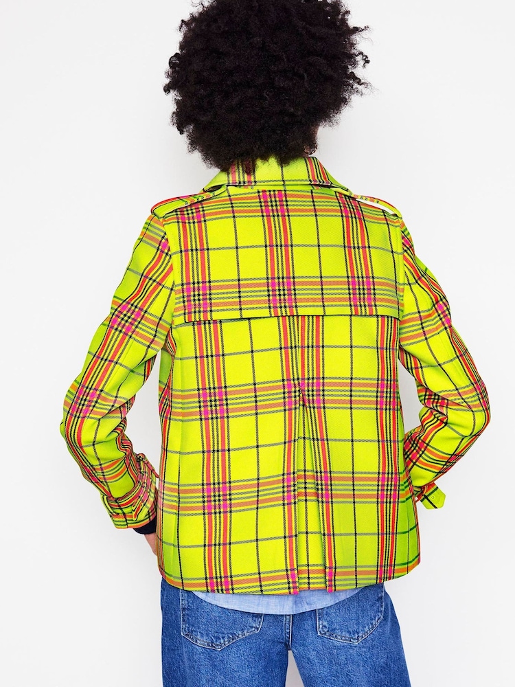Boden Yellow Mayfair Cropped Trench Jacket - Image 2 of 6