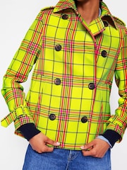Boden Yellow Mayfair Cropped Trench Jacket - Image 5 of 6