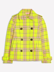 Boden Yellow Mayfair Cropped Trench Jacket - Image 6 of 6