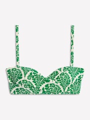 Boden Green Andros Twist Front Bikini Top - Image 6 of 7