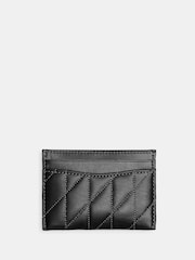 COACH Black Quilted Card Case - Image 2 of 3