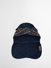 Barbour® Brown Midnight Oak Tartan Dog Coat - Image 3 of 8