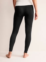 Boden Black High Rise Jersey Leggings - Image 3 of 4
