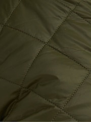 Barbour® Green Reversible Quilted Borg Dog Fleece - Image 9 of 9