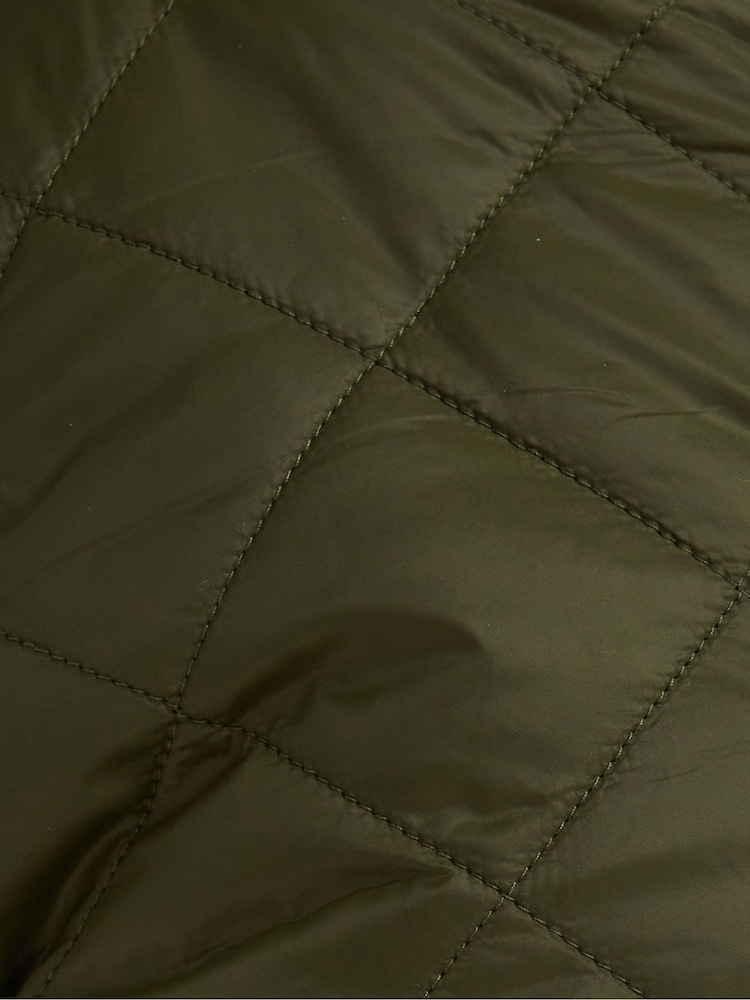 Barbour® Green Reversible Quilted Borg Dog Fleece - Image 9 of 9 Barbour® Green Reversible Quilted Borg Dog Fleece - Image 9 of 9
