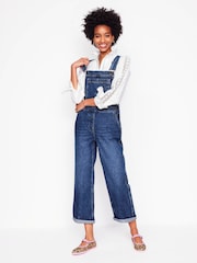 Boden Blue Straight Leg Dungarees - Image 2 of 5
