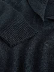 Charcoal Grey N.Premium 100% Lambswool Sailor Collar Jumper - Image 2 of 3