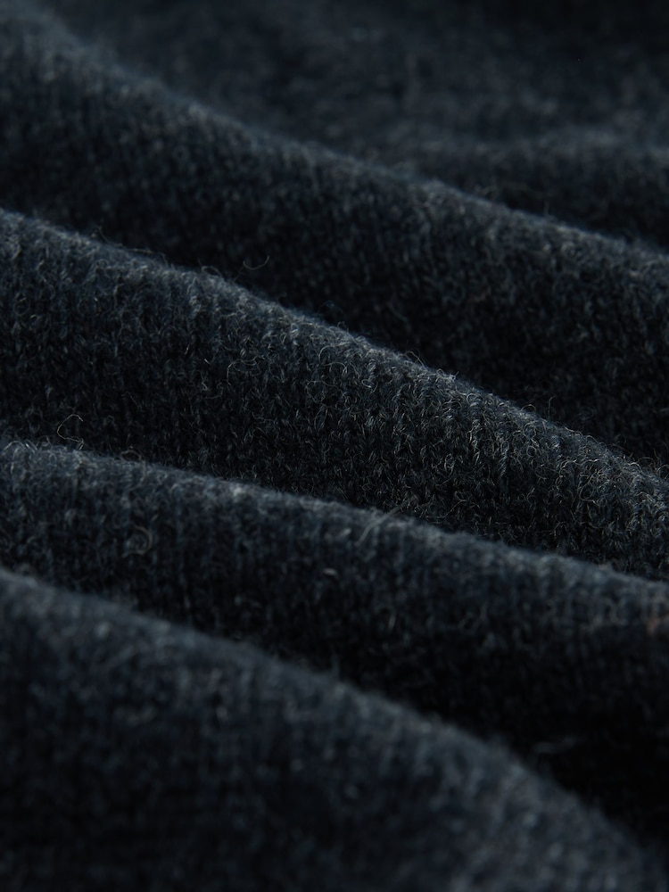 Charcoal Grey N.Premium 100% Lambswool Sailor Collar Jumper - Image 8 of 8 Charcoal Grey N.Premium 100% Lambswool Sailor Collar Jumper - Image 8 of 8