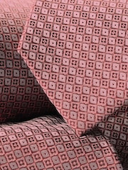 Charles Tyrwhitt Pink Stain Resistant Geo Tie - Image 2 of 2
