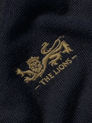 Charles Tyrwhitt Blue The Lions Performance Zip Neck Sweater - Image 5 of 5