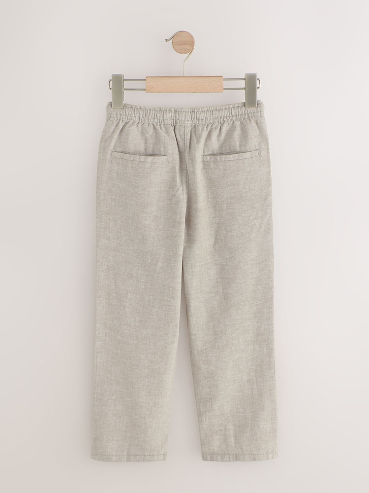 Pantalon En Lin Pour Bébé Garçon - Marque Next - Occasion Très Bon état